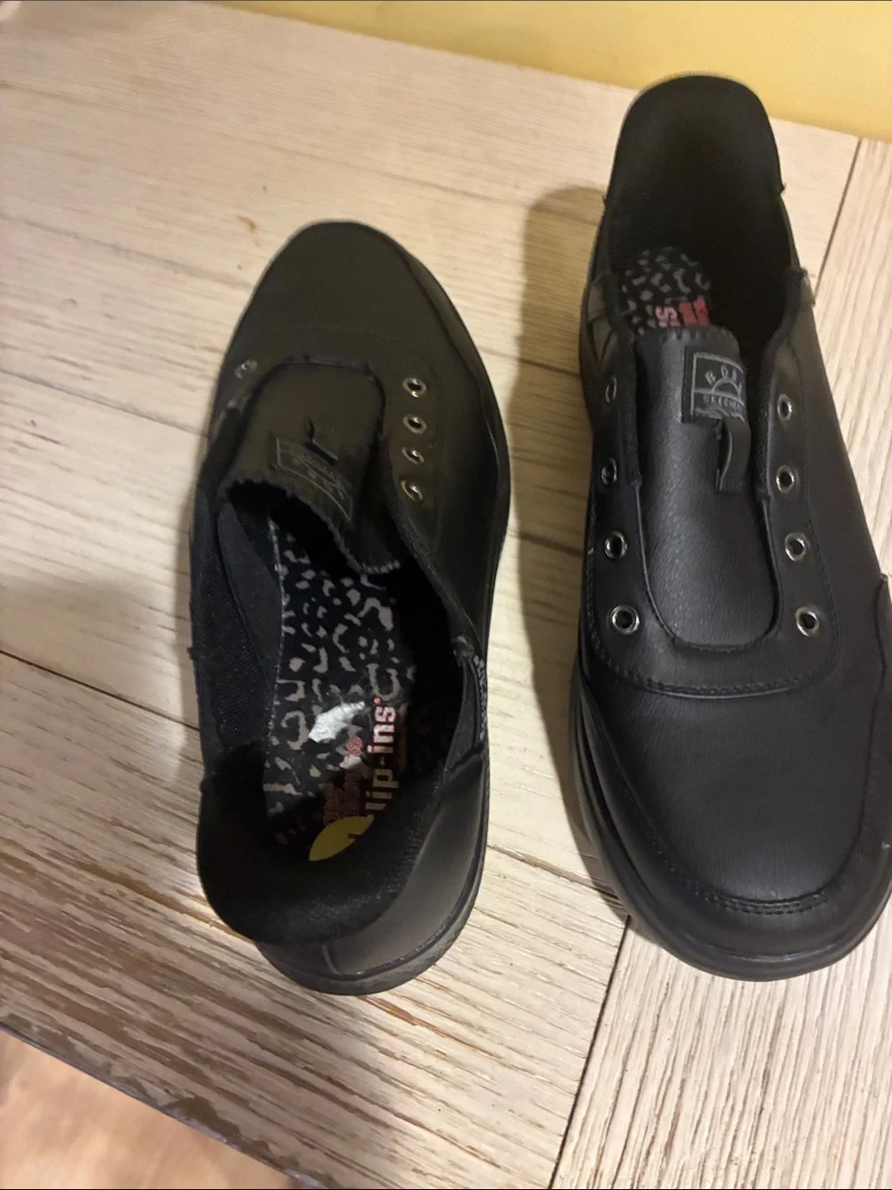 Skechers Men's Black Slip-On Loafers